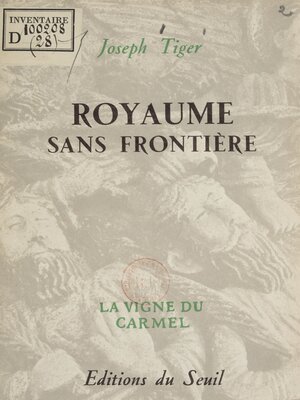 cover image of Royaume sans frontière